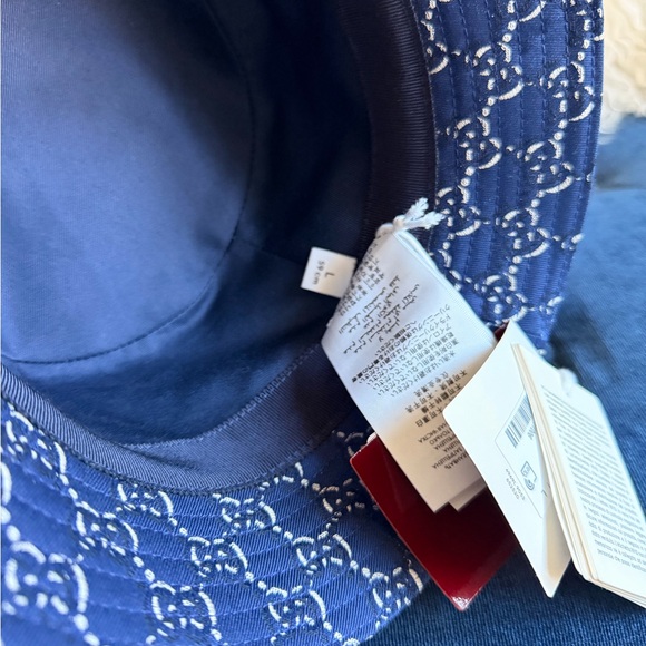 GUCCI Gg Bucket Hat size L new - Picture 3 of 4